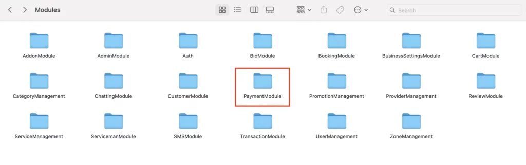 Addon Folder