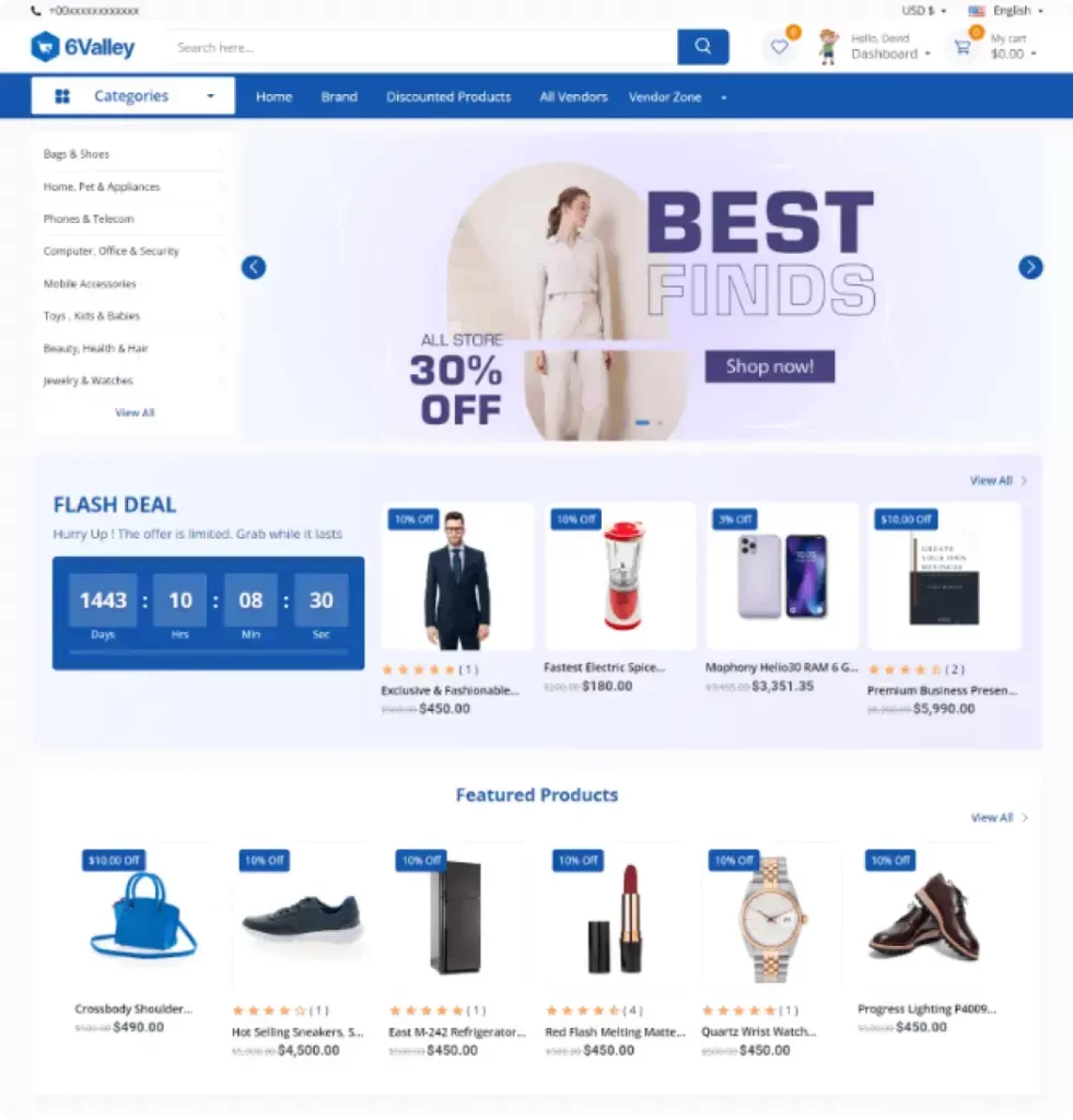User Website